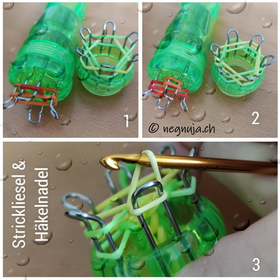 Rubber Loom Häkelnadel & Strickliesel